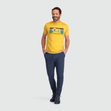 Pantalones De Barítono De Los Hombres De Investigación Al Aire Libre Azul Marino