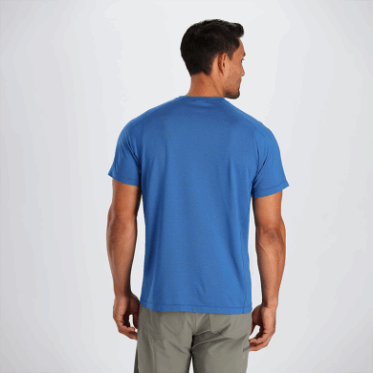 Outdoor Research Men's Argon S/s Tee Azul Clásico