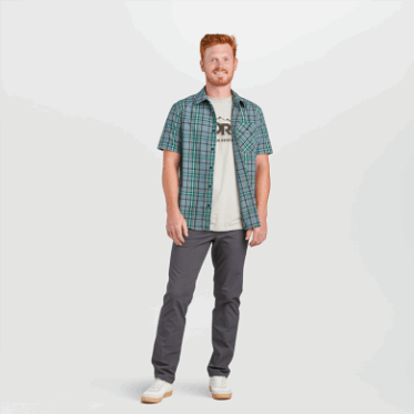 Camisa De Manga Corta Para Hombre Seapine De Investigación Al Aire Libre Nimbus