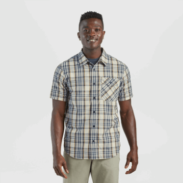 Camisa De Manga Corta Para Hombre Seapine De Investigación Al Aire Libre Arena