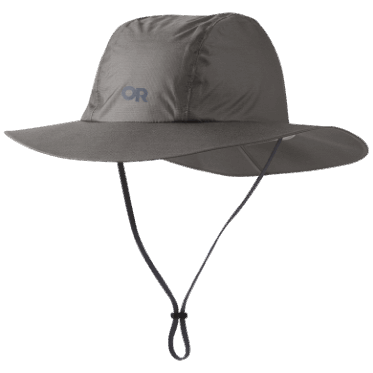 Sombrero De Ala Ancha Para Lluvia De Helio Para Investigación Al Aire Libre Peltre
