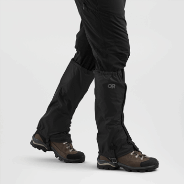 Outdoor Research Polainas De Senderismo De Helio Para Hombre Negras