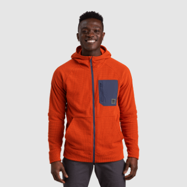 Sudadera Con Capucha De Mezcla De Senderos Para Hombres De Investigación Al Aire Libre Redrock