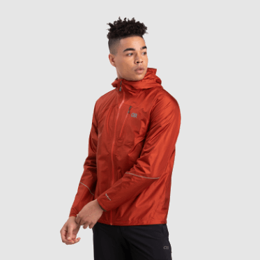Chaqueta De Lluvia De Helio Para Hombres De Investigación Al Aire Libre Redrock