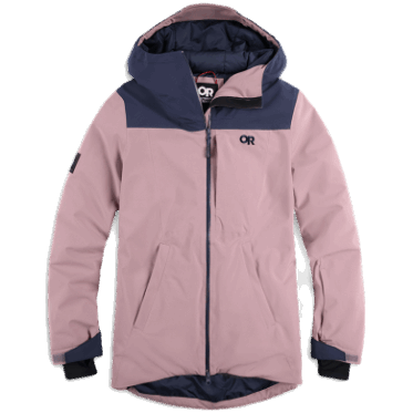 Chaqueta Snowcrew De Mujer Outdoor Research Azul Marino/polilla Especial