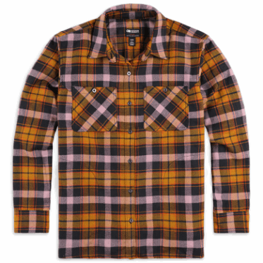 Camisa De Franela De Retroalimentación Para Mujeres De Investigación Al Aire Libre Tapenade Plaid