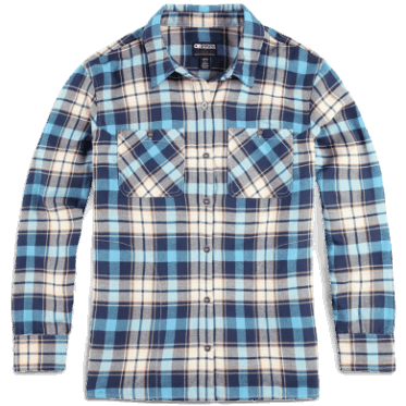 Camisa De Franela De Retroalimentación Para Mujer De Investigación Al Aire Libre A Cuadros Minerales