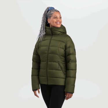 Sudadera Con Capucha De Plumón Con Frente Frío Para Mujer De Investigación Al Aire Libre Loden