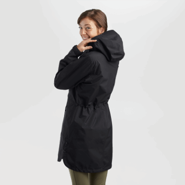 Outdoor Research Mujer Aspire Trinchera Negro