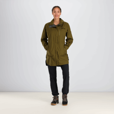 Outdoor Research Mujer Aspire Trinchera Loden