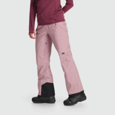 Polilla De Los Pantalones Del Equipo De Nieve De Las Mujeres De La Investigación Al Aire Libre