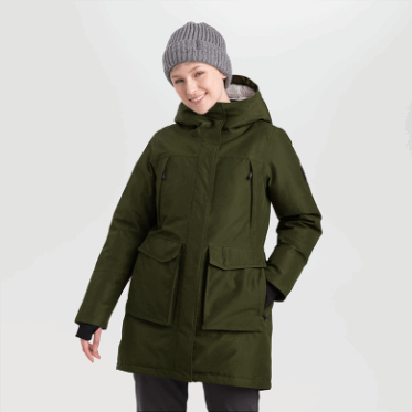 Investigación Al Aire Libre De Las Mujeres Stormcraft Abajo Parka Loden