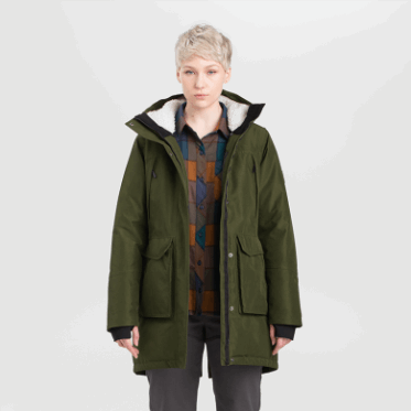 Investigación Al Aire Libre De Las Mujeres Stormcraft Abajo Parka Loden