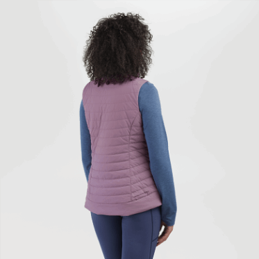 Polilla Del Chaleco Aislado De La Sombra De Las Mujeres De La Investigación Al Aire Libre