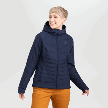 Outdoor Research Shadow Mujer Sudadera Con Capucha Azul Marino