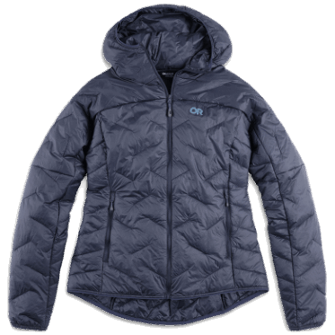 Outdoor Research Superstrand Lt Sudadera Con Capucha Para Mujer Azul Marino