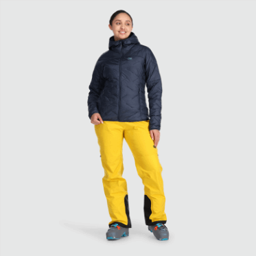 Outdoor Research Superstrand Lt Sudadera Con Capucha Para Mujer Azul Marino