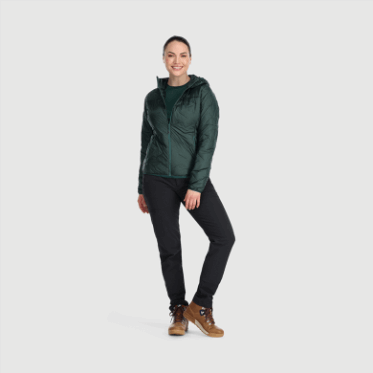 Outdoor Research Superstrand Lt Sudadera Con Capucha Para Mujer Treeline