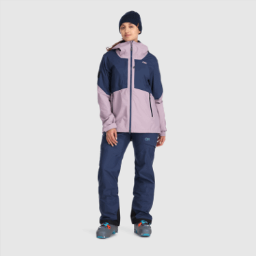 Outdoor Research Chaqueta Skytour Ascentshell Para Mujer Azul Marino/moth