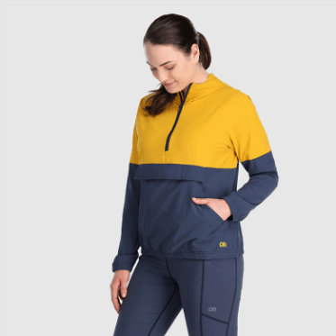 Anorak Ferrosi Mujer Outdoor Research Alerce/azul Marino