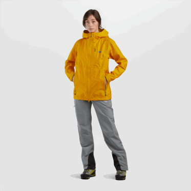 Chaqueta De Helio Ascentshell Para Mujer De Investigación Al Aire Libre Radiante