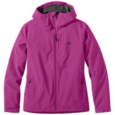 Chaqueta De Lluvia De Mujer Dryline De Investigación Al Aire Libre Fucsia