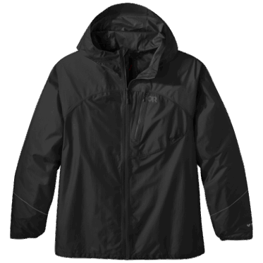 Chaqueta De Lluvia De Helio Para Mujer De Investigación Al Aire Libre, Talla Grande, Negra
