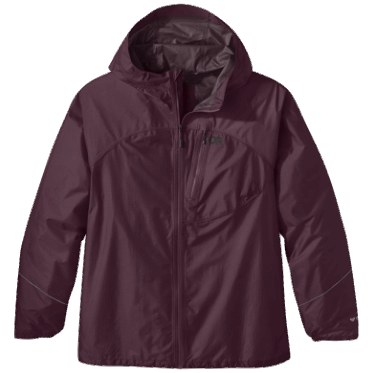 Investigación Al Aire Libre Lluvia De Helio Para Mujer Chaqueta De Talla Grande Elk