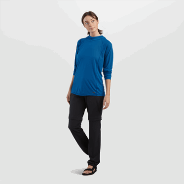 Outdoor Research Sudadera Con Capucha Echo Para Mujer Azul Clásico