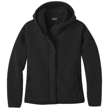 Outdoor Research Sudadera Con Capucha De Lana Juneau Para Mujer Negra