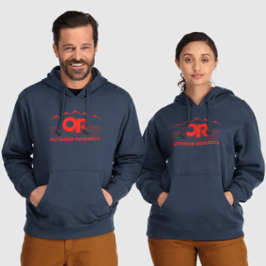 Outdoor Research Advocate Sudadera Con Capucha Azul Marino/arándano