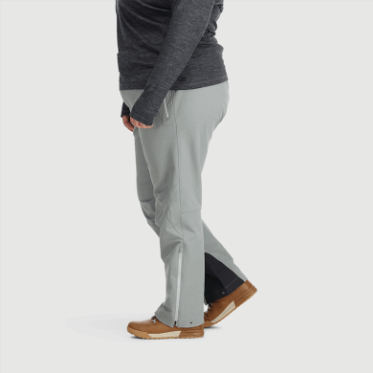 Outdoor Research Cirque Ii Pantalones De Talla Grande Para Mujer Peltre Claro