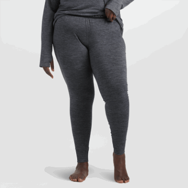 Pantalones De Merino Alpine Onset Para Mujer De Investigación Al Aire Libre Carbón Jaspeado