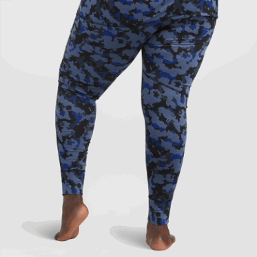 Pantalones De Merino Alpine Onset Para Mujer De Outdoor Research Camo Azul Marino
