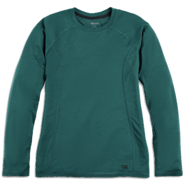 Outdoor Research Alpine Onset Merino Crew Para Mujer, Negro