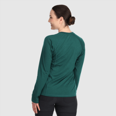 Investigación Al Aire Libre Para Mujeres Alpine Onset Merino Crew Treeline
