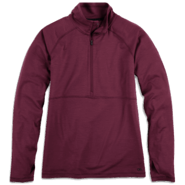 Outdoor Research Alpine Onset Mujer Merino 150 Half Zip-plus Kalamata