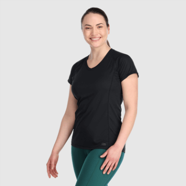 Camiseta Mujer Eco Outdoor Research Negra