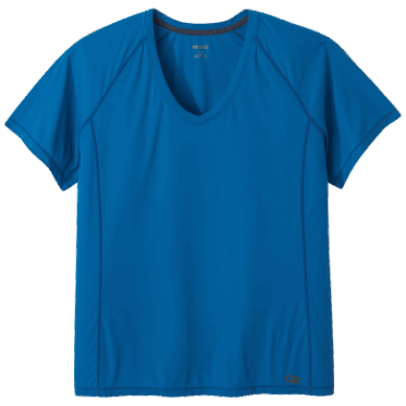 Camiseta De Mujer De Talla Grande Eco De Outdoor Research Azul Clásico