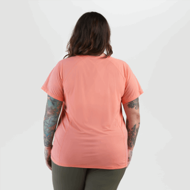 Camiseta De Talla Grande Eco Para Mujer De Outdoor Research Guayaba