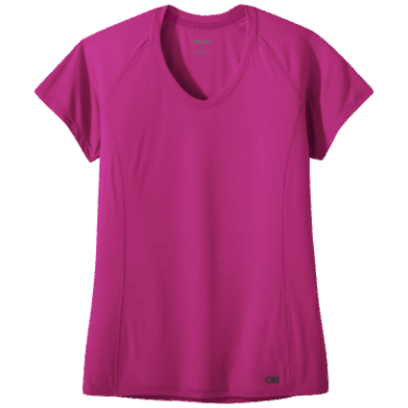 Camiseta Mujer Talla Grande Eco Outdoor Research Fucsia