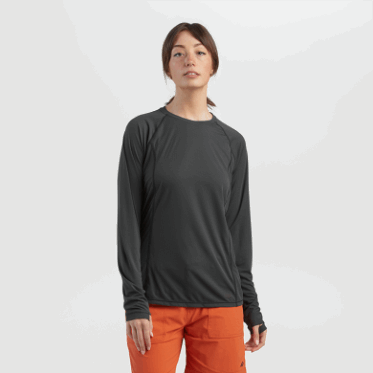 Camiseta De Manga Larga Echo Para Mujer De Investigación Al Aire Libre Tormenta