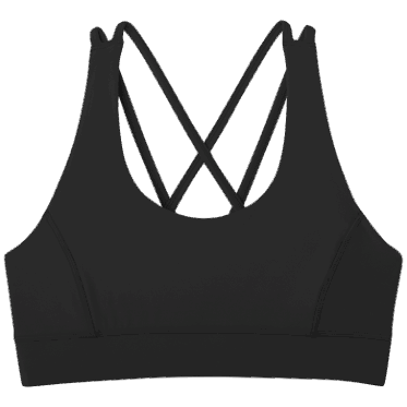 Outdoor Research Sujetador Vantage Para Mujer Soporte Ligero Negro
