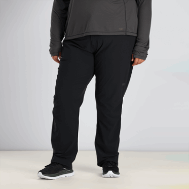 Outdoor Research Pantalones De Mujer Ferrosi Tallas Grandes Negro