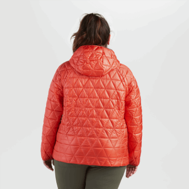 Outdoor Research Sudadera Con Capucha De Talla Grande Con Aislamiento De Helio Para Mujer Puesta De Sol