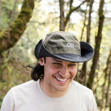 Outdoor Research Seattle Sombrero Sombrero De Lluvia Fatiga/negro