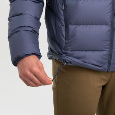 Chaqueta De Plumón De Frente Frío Para Hombre De Investigación Al Aire Libre Azul Marino