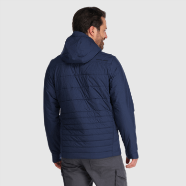 Outdoor Research Men's Shadow Sudadera Con Capucha Y Aislamiento Azul Marino