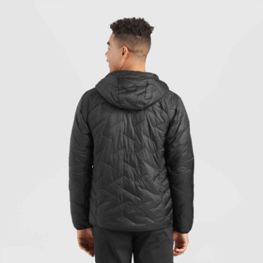 Outdoor Research Superstrand Lt Sudadera Con Capucha Negra Para Hombre
