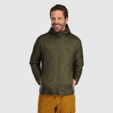 Outdoor Research Superstrand Lt Sudadera Con Capucha Para Hombre Loden